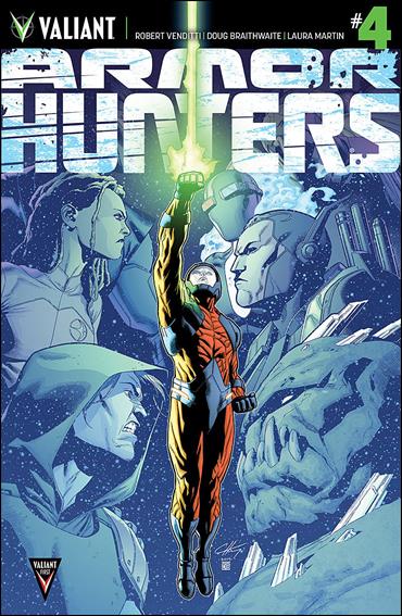 Armor Hunters issue 4-D Clayton Henry 1:50 Cover