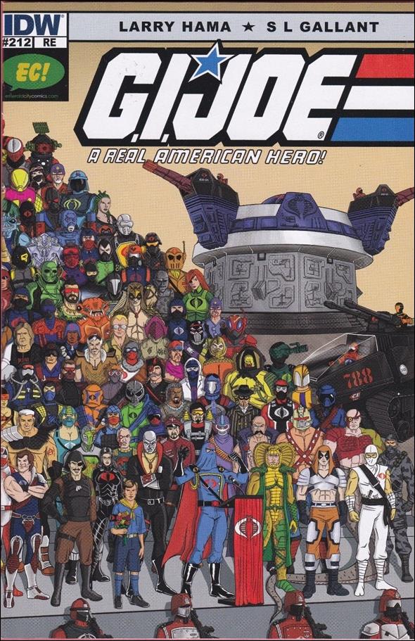 G.I. Joe: A Real American Hero issue 212-D Adam Riches Emerald City Cobra Cover 1/1200