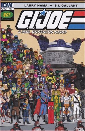 G.I. Joe: A Real American Hero issue 212-D Adam Riches Emerald City Cobra Cover 1/1200