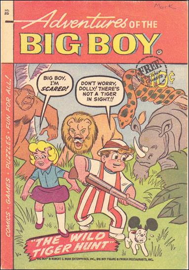 Adventures of the Big Boy issue 85 East Coast Cover