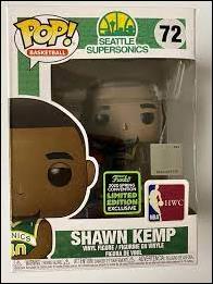 Pop! Basketball figure 72-B Shawn Kemp (2020 Spring Convention Exclusive)