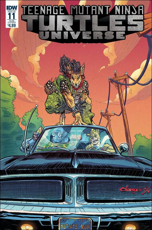 Teenage Mutant Ninja Turtles Universe issue 11-B  Aaron Conley Subscription Cover