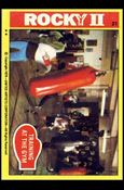 Rocky II (Base Set) card 21 Training at the Gym