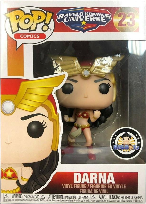 POP! Comics figure 23 Darna BIGBOYs Toy Store Exclusive