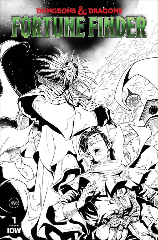 Dungeons & Dragons: Fortune Finder issue 1-C Joe Jaro 1:10 B&W Cover