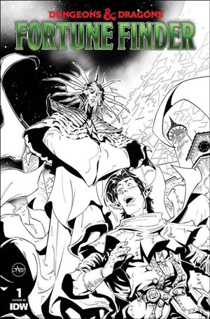 Dungeons & Dragons: Fortune Finder issue 1-C Joe Jaro 1:10 B&W Cover
