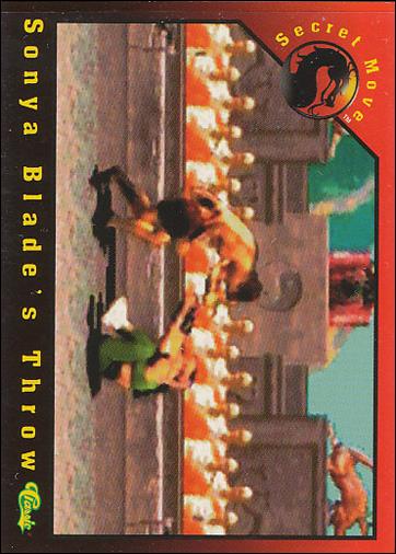 Mortal Kombat (Base Set) card 66 Sonya Blade's Throw