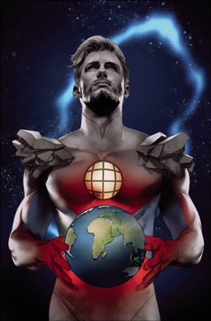 Captain Planet (2025) issue 4.00-H Ben Oliver Virgin 1:10 Cover