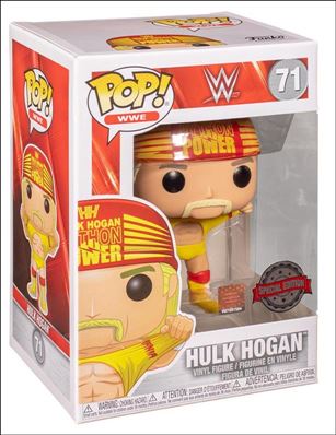 POP! WWE figure 71-B Hulk Hogan (Python Power-Wrestlemania 3)