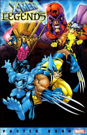 X-Men Marvel Legends Poster Book Cover Image 1
