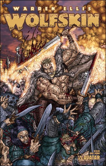 Warren Ellis Wolfskin issue 1-C Vicious Cover