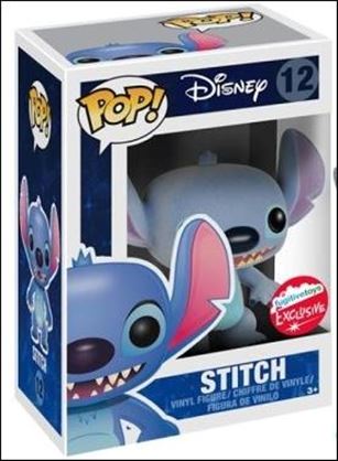 POP! Disney figure 12-B Stitch (Flocked) Fugitive Toys Edition
