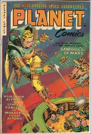 Planet Comics (1940) issue 71 Planet Comics (summer 1953)