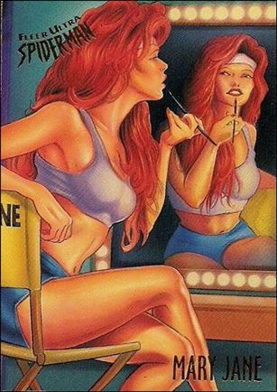 Fleer Ultra Spider-Man (Base Set) card 37 Mary Jane