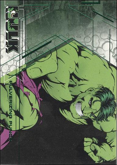 Hulk Film and Comic Cards (Base Set) card 77 Pulverizing Punch