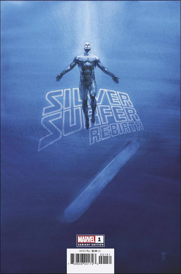 Silver Surfer Rebirth issue 1-G Alex Maleev 1:50 Cover