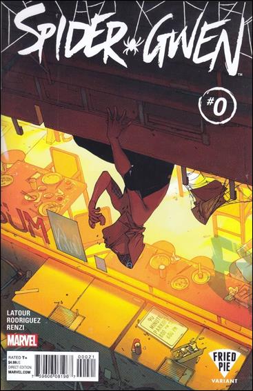 Spider-Gwen (2015/12) issue 0-B Polybagged Bengal Fried Pie Cover