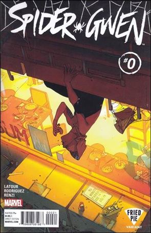Spider-Gwen (2015/12) issue 0-B Polybagged Bengal Fried Pie Cover