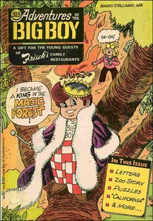 Adventures of the Big Boy issue 313 Frisch's Cover