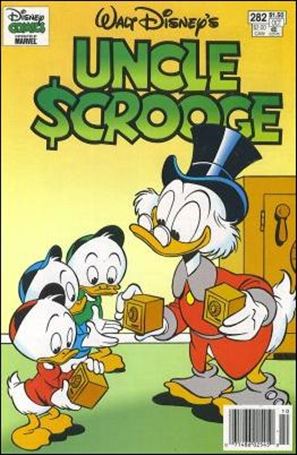 Walt Disney's Uncle Scrooge issue 282-B Marvel Cover