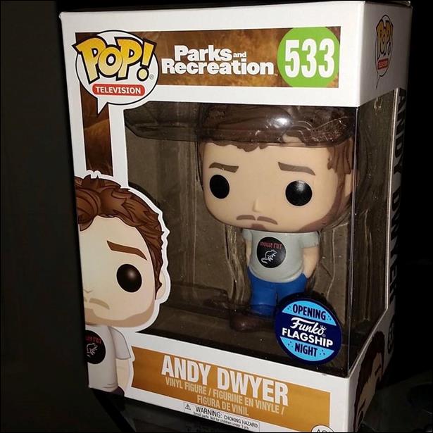 POP! Television figure 533 Andy Dwyer