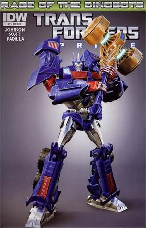 Transformers Prime: Rage of the Dinobots issue 2-C Animation Art 1:25 Cover