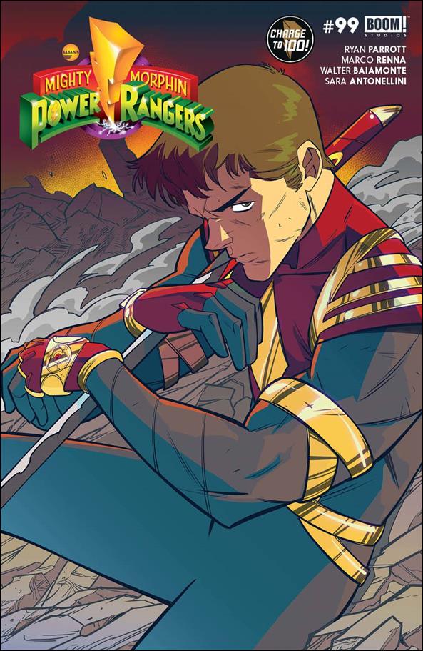 Power Rangers issue 22-B Daniele Di Nicuolo Cover