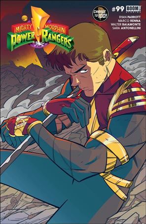 Power Rangers issue 22-B Daniele Di Nicuolo Cover
