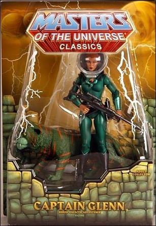 Masters of the Universe Classics figure 48 Captain Glenn with Cringer