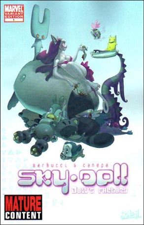 Sky Doll - Doll's Factory issue 1-B US Exclusive Cover