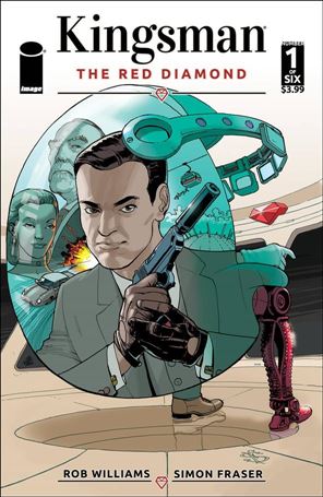 Kingsman: The Red Diamond issue 1-E Simon Fraser Cover