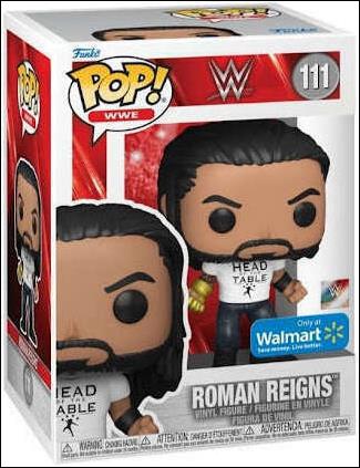 POP! WWE figure 111 Roman Reigns Walmart Exclusive