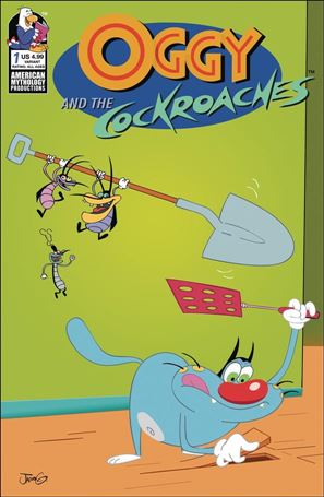 Oggy and the Cockroaches issue 1-B Jacob Greenwalt Cover