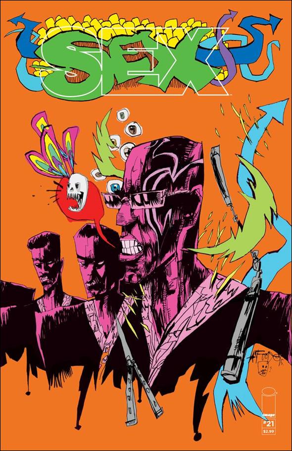 Sex issue 21-C Jim Mahfood Wraparound Cover