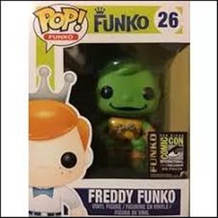 Pop! Funko - Freddy Funko figure 26-C Freddy Funko (TMNT Michangelo) SDCC