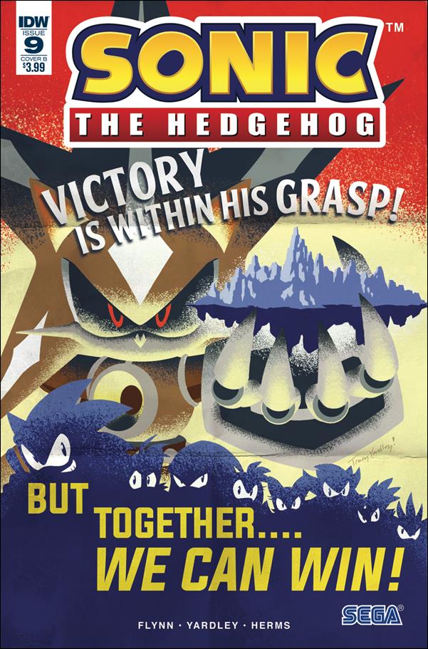 Sonic the Hedgehog (2018) issue 9-B Tracy Yardley Cover