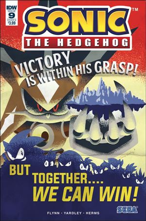 Sonic the Hedgehog (2018) issue 9-B Tracy Yardley Cover