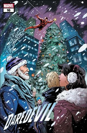 Daredevil (2023) issue 16-B Chris Campana Winter Holiday Cover