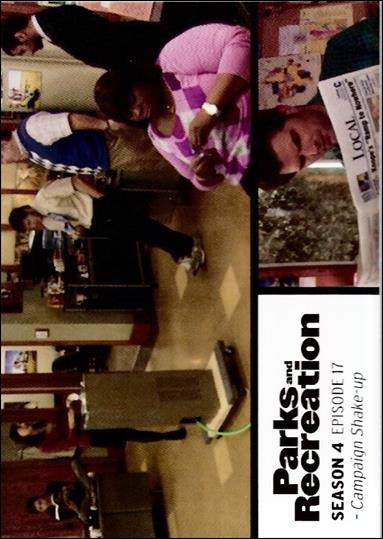 Parks and Recreation: Seasons 1 - 4 card 63 Campaign Shake-Up