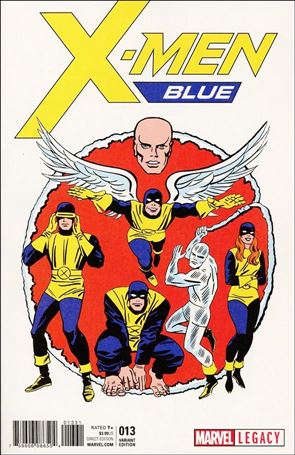 X-Men: Blue issue 13-E Jack Kirby 1965 T-Shirt 1:50 Cover