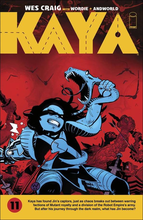 Kaya issue 11 Wes Craig Cover
