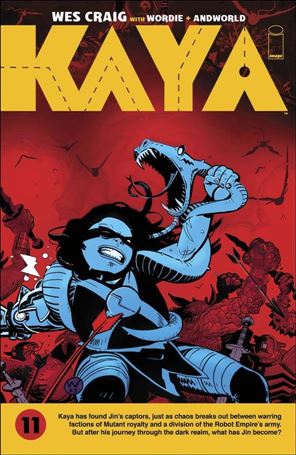 Kaya issue 11 Wes Craig Cover