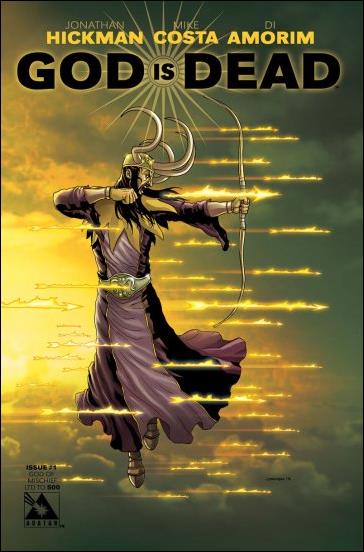 God is Dead issue 1-E God of Mischief Cover 1/500