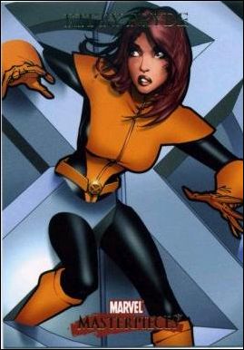 2007 Marvel Masterpieces (Base Set) card 47 Kitty Pryde