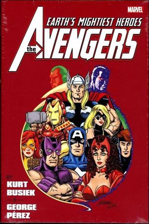Avengers by Kurt Busiek & George Perez Omnibus issue 1-B George Perez Direct Market Cover, 2nd Printing