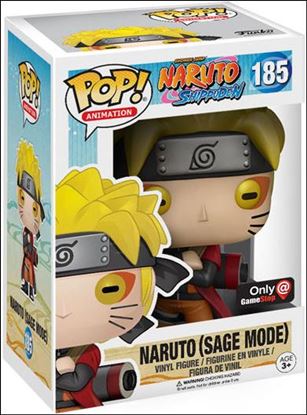 POP! Animation figure 185 Naruto (Sage Mode) GameStop Exclusive