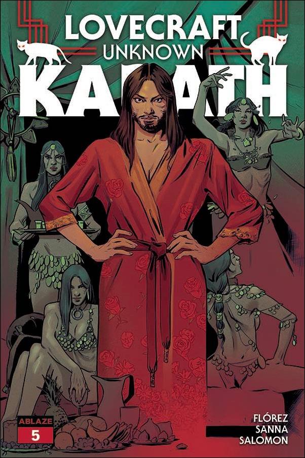 Lovecraft: Unknown Kadath issue 5 Jacques Salomon Cover