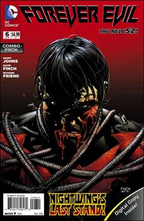 Forever Evil issue 6-C Unbagged David Finch Cover Combo Pack