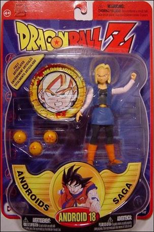 Dragon Ball Z  figure 17 Android 18 (Gold Package)