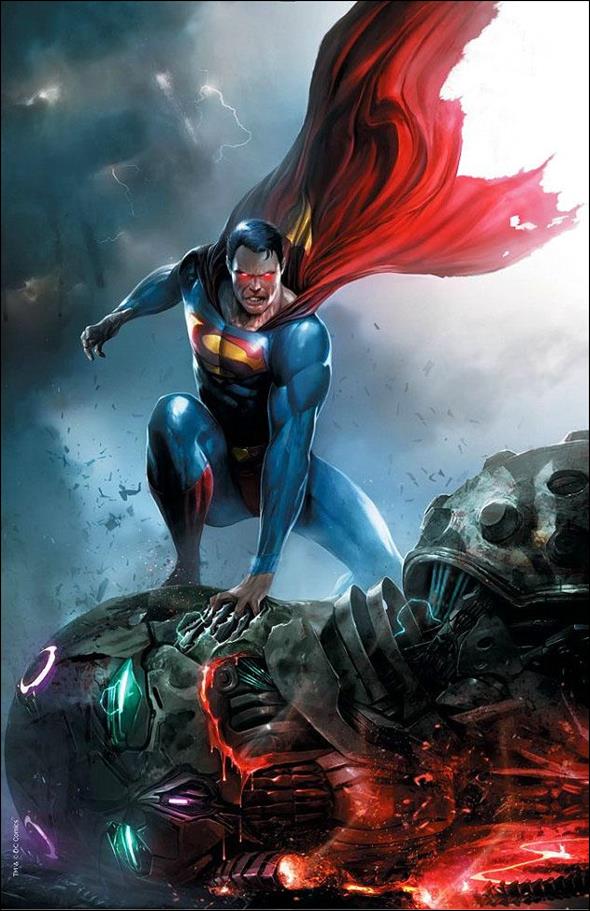 Action Comics (1938) issue 1000-KH Francesco Mattina Shared Virgin 1/1000 Cover